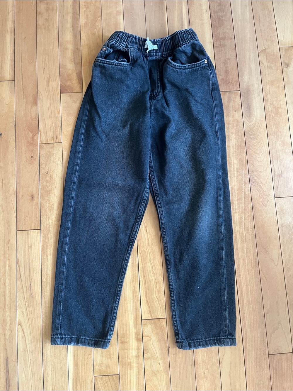 Zara boys Elastic Waist Jeans 9